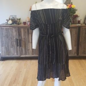 Michael Stars  multiwear beach stripe dress